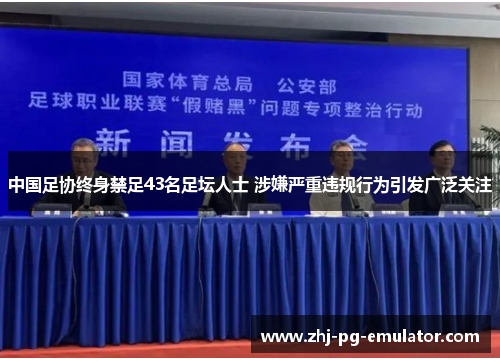 中国足协终身禁足43名足坛人士 涉嫌严重违规行为引发广泛关注 中国足协终身禁足43名足坛人士 涉嫌严重违规行为引发广泛关注